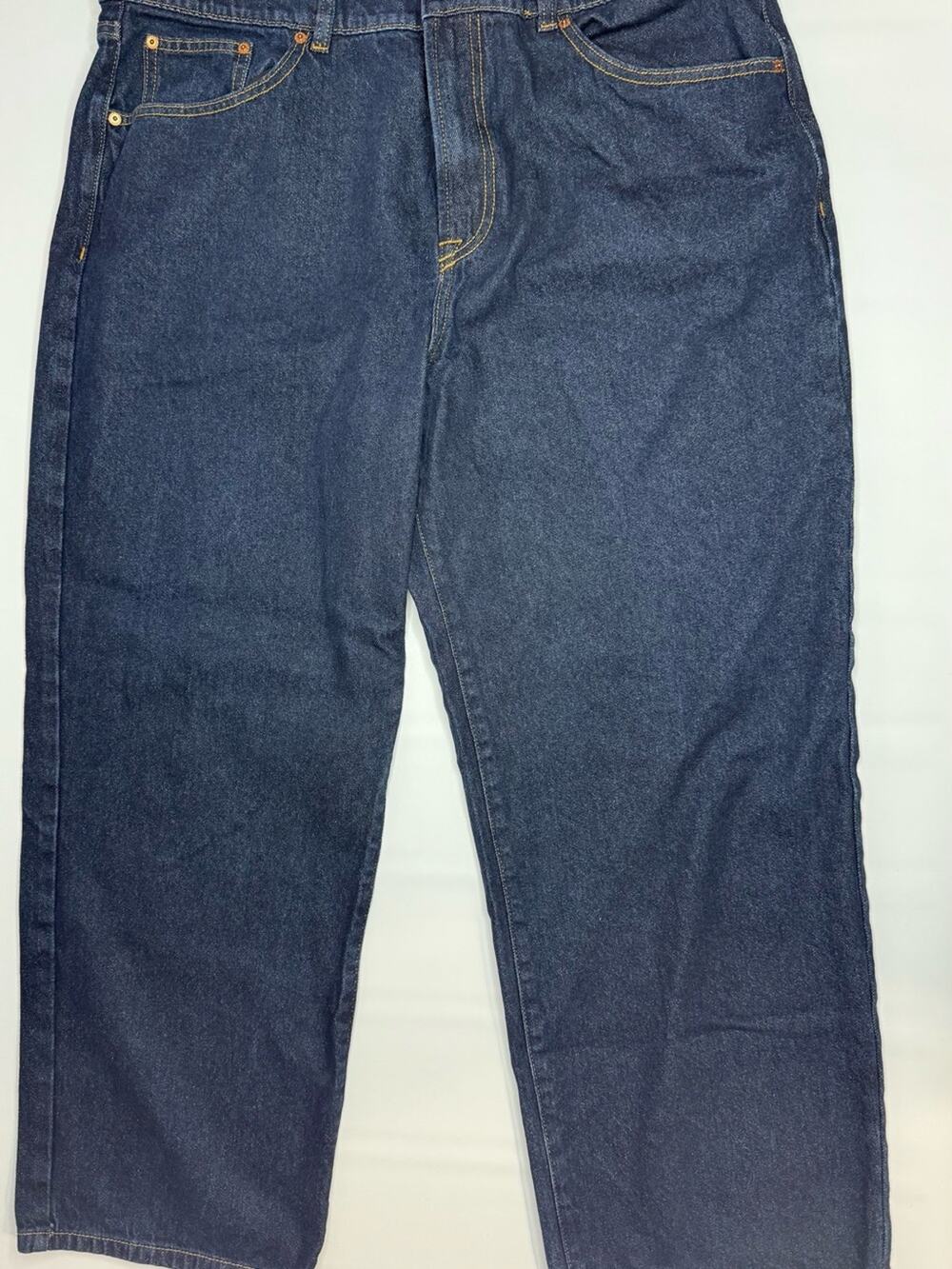 RSQ Loose Fit Dark Wash Baggy Jeans Men’s 36x30 Streetwear